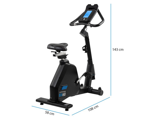 Велотренажер Cardiostrong BX60 Comfort, чорний