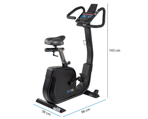 Велотренажер Cardiostrong BX70i Touch, чорний