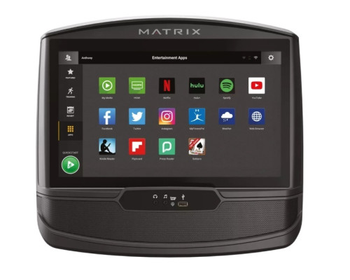 Велотренажер MATRIX U30 з консоллю XIR чорний