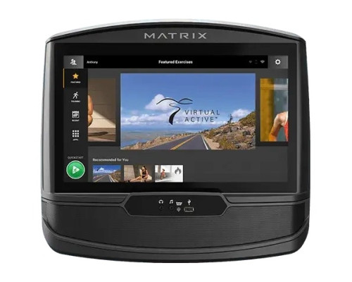 Велотренажер MATRIX U50 з консоллю XIR, чорний
