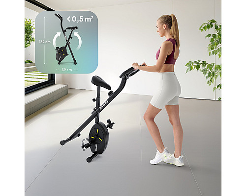 Велотренажер Zipro Eclipse X чорний