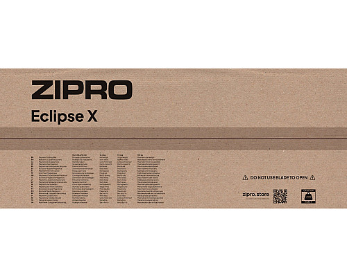 Велотренажер Zipro Eclipse X чорний