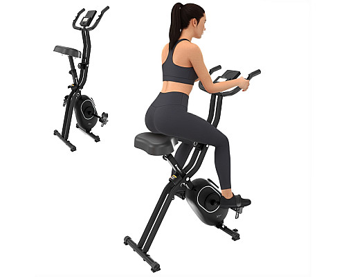 Велотренажер механічний inSPORTline Xbike Lite 29821, чорний