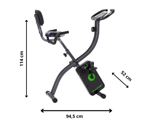 Велотренажер Tunturi Cardio Fit B25 X-Bike, чорний