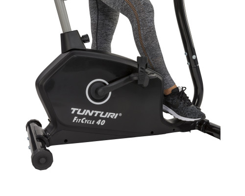 Велотренажер Tunturi FitCycle 40i BT, чорний