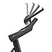 Велотренажер Adidas C24 Rower, чорний