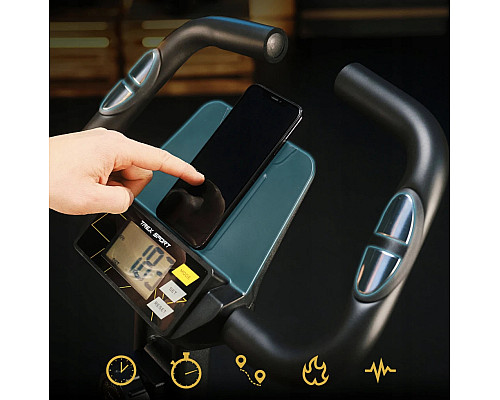 Велотренажер магнітний Trex Sport TX-340XB BRIZ  чорний