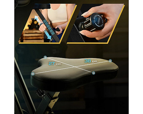 Велотренажер магнітний Trex Sport TX-340XB BRIZ  чорний