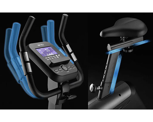 Велотренажер електромагнітний Gymtek XB4500 чорно-синій