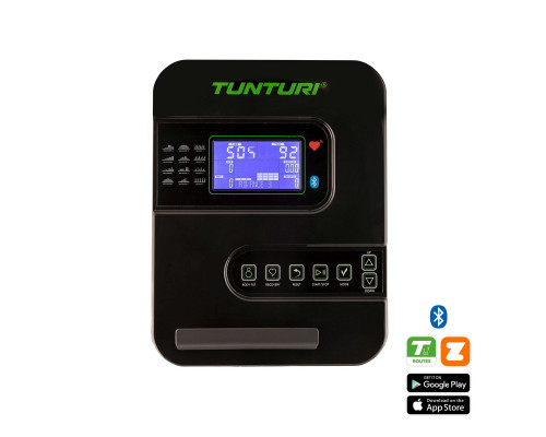 Велотренажер Tunturi Star Fit E100 HR i+ чорний