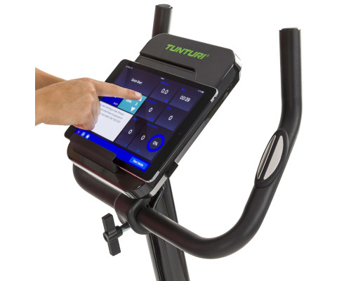 Велотренажер Tunturi Star Fit E100 HR i+ чорний