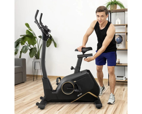 Велотренажер електромагнітний Gymtek XB4500 чорно-золотистий