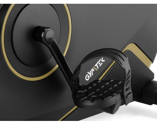 Велотренажер електромагнітний Gymtek XB4500 чорно-золотистий