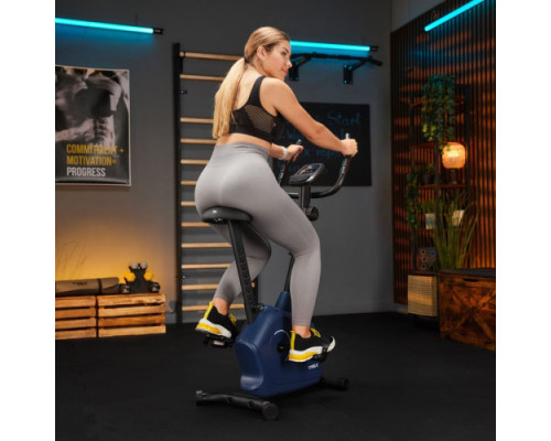 Велотренажер магнітний Trex Sport TX-380MB Rigon темно-синій