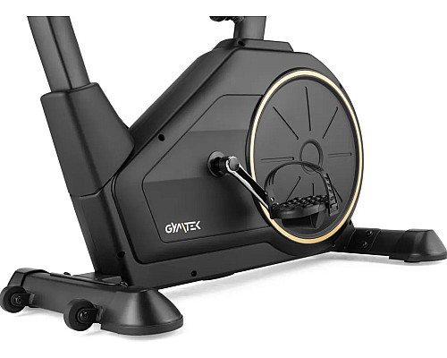 Велотренажер електромагнітний Gymtek XB2500 чорно-золотистий