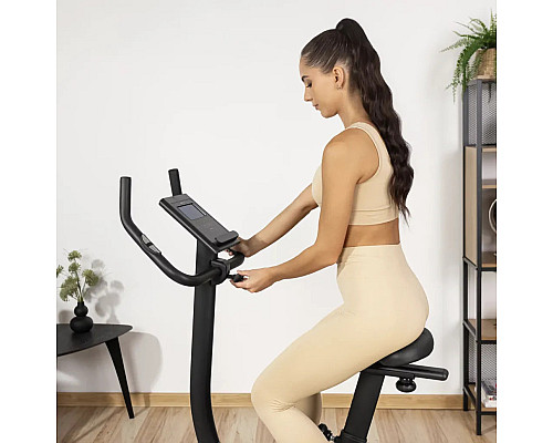 Велотренажер електромагнітний Gymtek XB2500 чорно-золотистий