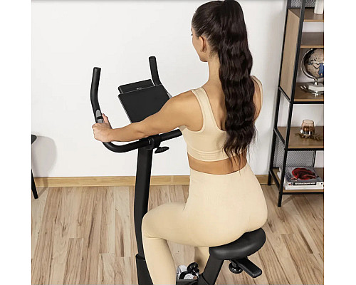 Велотренажер електромагнітний Gymtek XB2500 чорно-золотистий