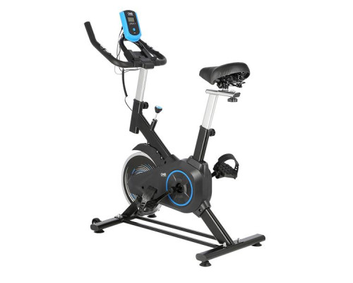 Велотренажер спінінг 7 кг ONE FITNESS SW2501 блакитний