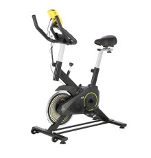 Велотренажер спінінг 7 кг ONE FITNESS SW2501 жовтий