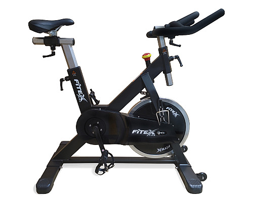 Велотренажер спінінговий механічний Fitex SB101 чорний