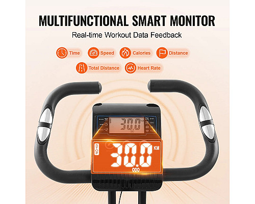 Велотренажер магнітний VEVOR Y-B206, чорний