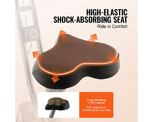 Велотренажр магнітний VEVOR Y-B203, чорний