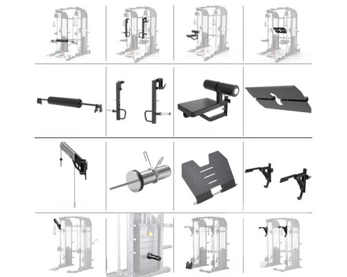 CYKLOP 4 SMITH MACHINE НАПІВКОМЕРЦІЙНИЙ HMS