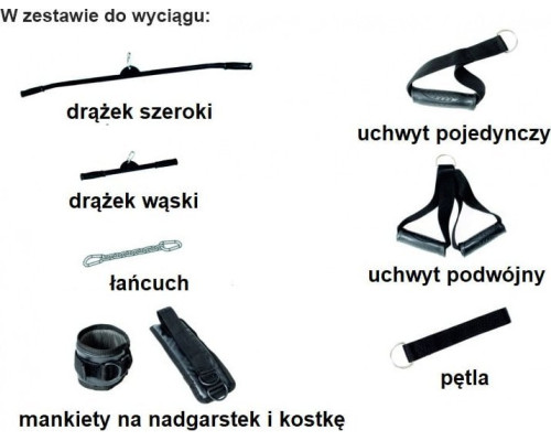 TOTALFIT Drabinka gimnastyczna KRAFT SYSTEM 3 w 1