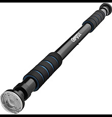 Турнік для підтягування розсувний Gymtek 63-100 см чорно-синій