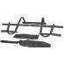 Турнік для підтягування CHIN-UP BAR WITH ARM STRAP чорний 112х28х10см (LS3153A)