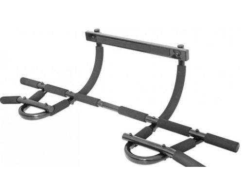 Турнік для підтягування CHIN-UP BAR WITH ARM STRAP чорний 112х28х10см (LS3153A)