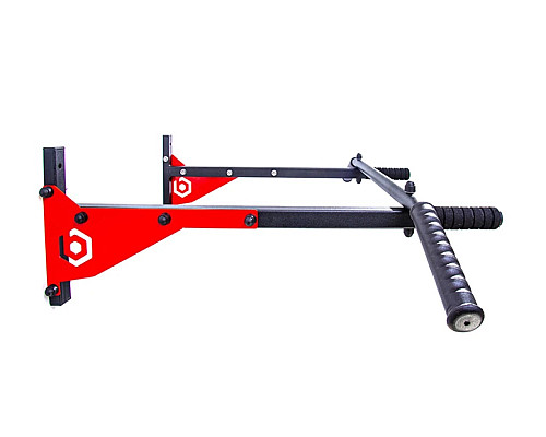 Турнік настінний Besport BS-T0202 чорно-червоний