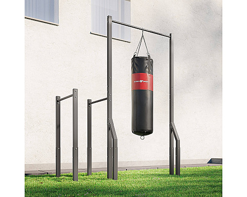 Штанга зовнішня для підтягування з тримачем для сумки та довгими поручнями Marbo Sport, MO-Z2