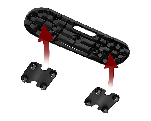 Багатофункціональна платформа 3в1 HMS BP02 з лічильником