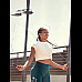 Обтяжена скакалка Adidas Weighted Skipping Rope 300 см, чорна