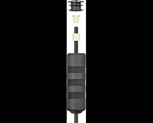 Скакалка Adidas Speed Rope чорний 300 см, чорна