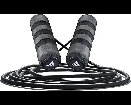 Скакалка Adidas Speed Rope чорний 300 см, чорна