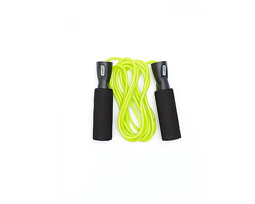 Скакалка Ecofit MDJR006 275 см, чорно-жовта