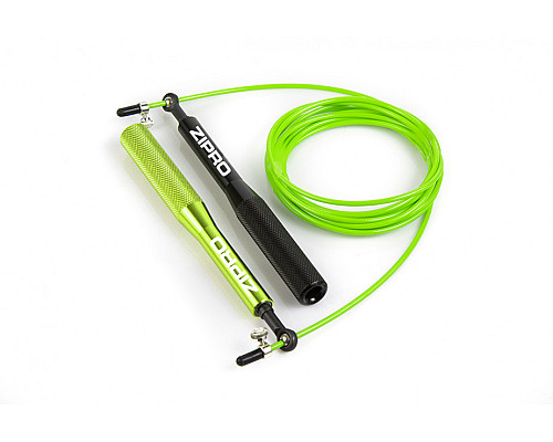 Скакалка Zipro спортивна 300 см, чорно-жовта