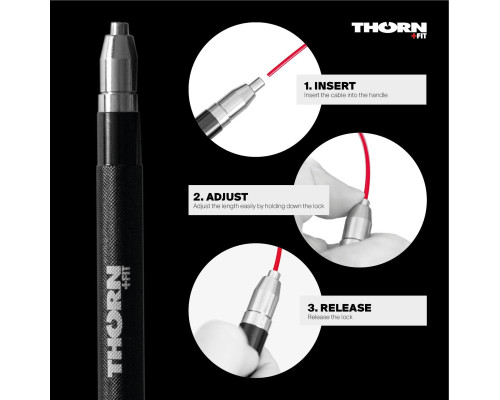 Спортивна скакалка Thorn Fit Надшвидка спортивна скакалка Thorn Fit Flash Спортивна скакалка Thorn Fit Надшвидка спортивна скакалка Thorn Fit Flash