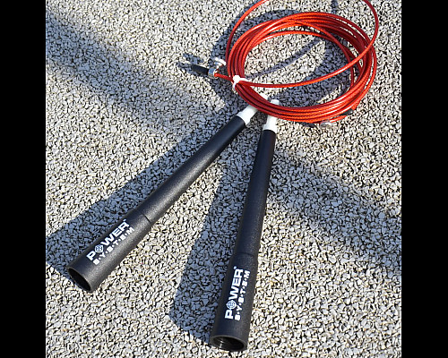 Скакалка швидкісна Power System PS-4033 2,8 м, червона