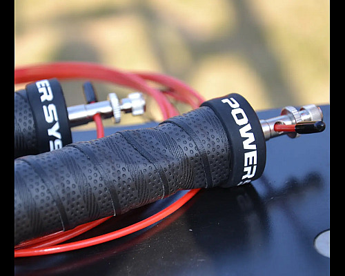 Скакалка швидкісна Power System PS-4079 3 м, чорна