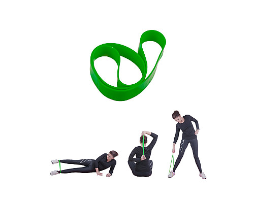 Стрічка-еспандер для вправ inSPORTline Hangy Heavy 27,5 см зелена