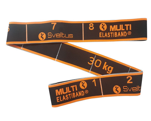 Эспандер для фитнеса универсальный Sveltus Multi Elastiband 30 кг Черный (SLTS-0123)