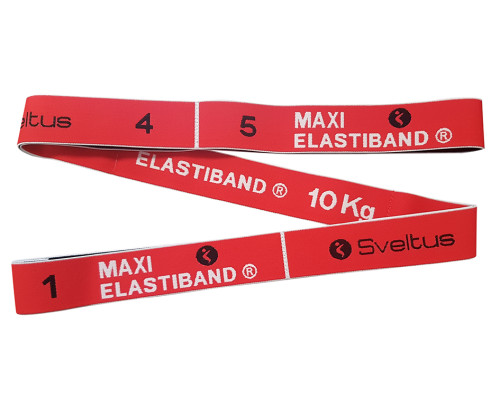 Эспандер для фитнеса Sveltus Maxi Elastiband 10 кг Красный (SLTS-0114)