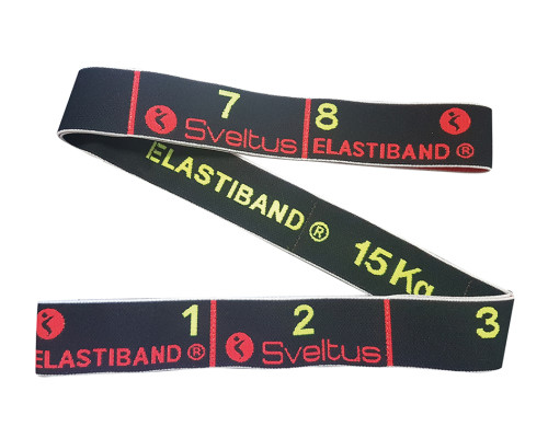Эспандер для фитнеса Sveltus Elastiband 15 кг Черный (SLTS-0143)