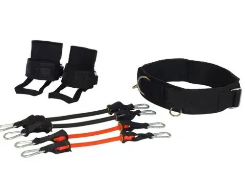 Еспандер-підсилювач стрибка Meta Elite Vertical Jumping System, чорно-червоний