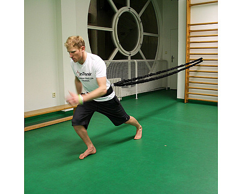 Стрічка-еспандер для вправ inSPORTline Byfaster RS1100 чорна