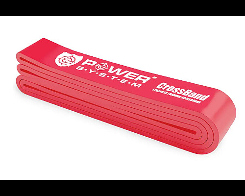 Еспандер-петля для фітнесу Power System PS-4053 CrossFit опір 15-40 кг, червоний