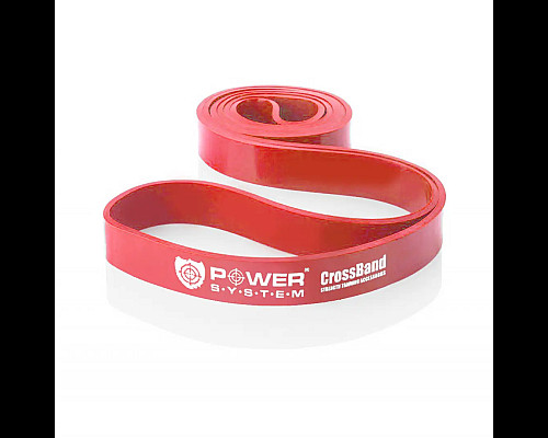 Еспандер-петля для фітнесу Power System PS-4053 CrossFit опір 15-40 кг, червоний